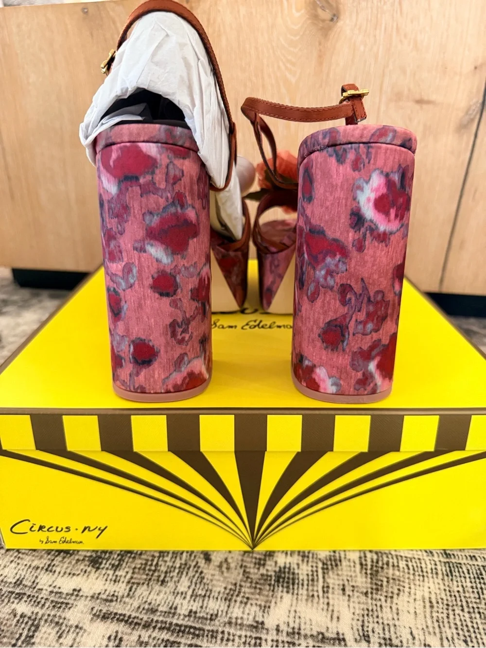 Circus NY by Sam Edelman…Sienna Flower, Merlot.  NEW, Sz 9.5